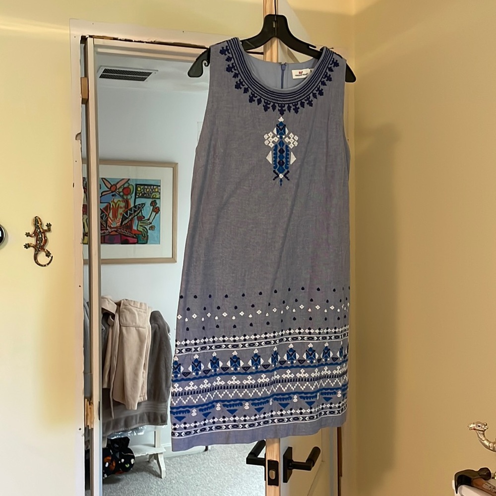 Vineyard vines blue dress